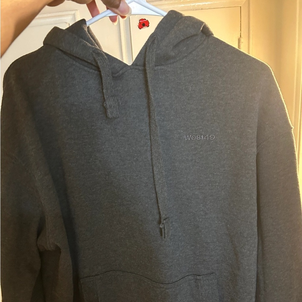 West 49 Grey Hoodie Men’s Small - Dark Grey